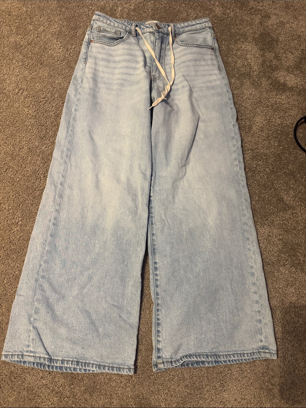 BKE Light Blue Wide-Leg Women's Jeans